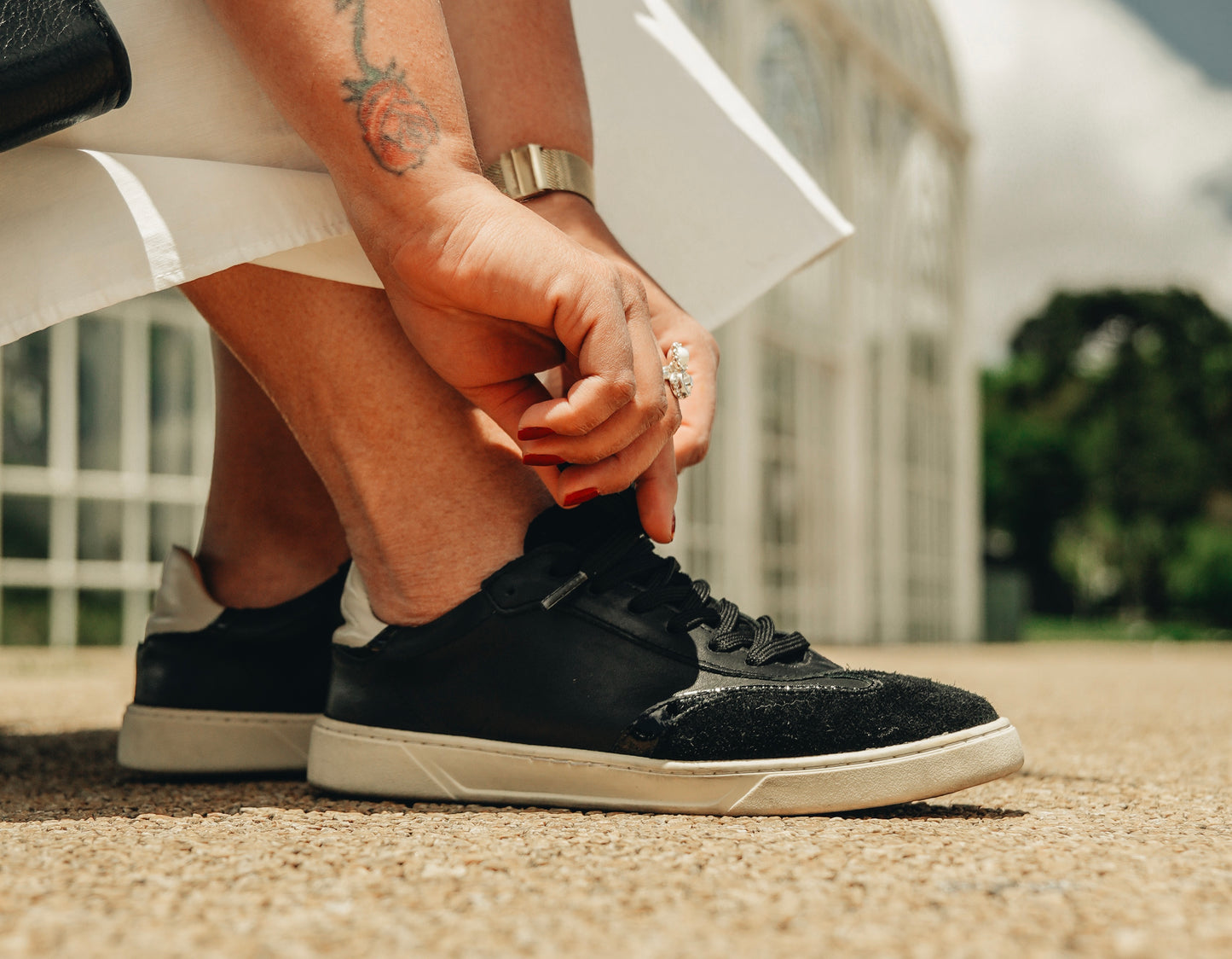 Sneaker Ava Emunah Preto