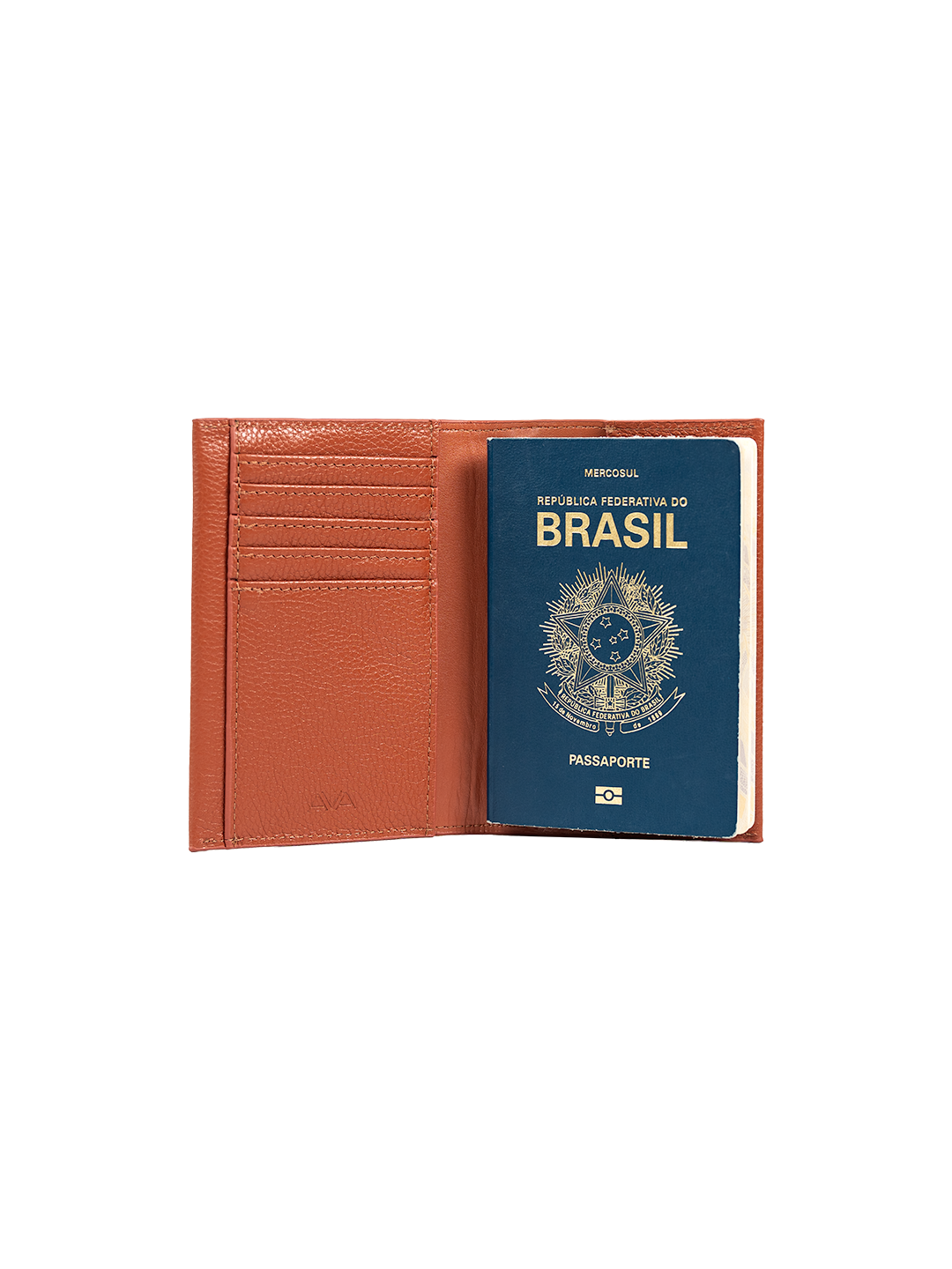 Porta Passaporte Terracota