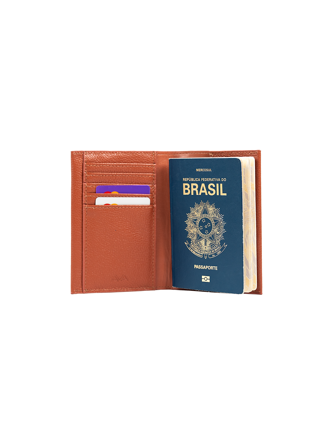 Porta Passaporte Khaki