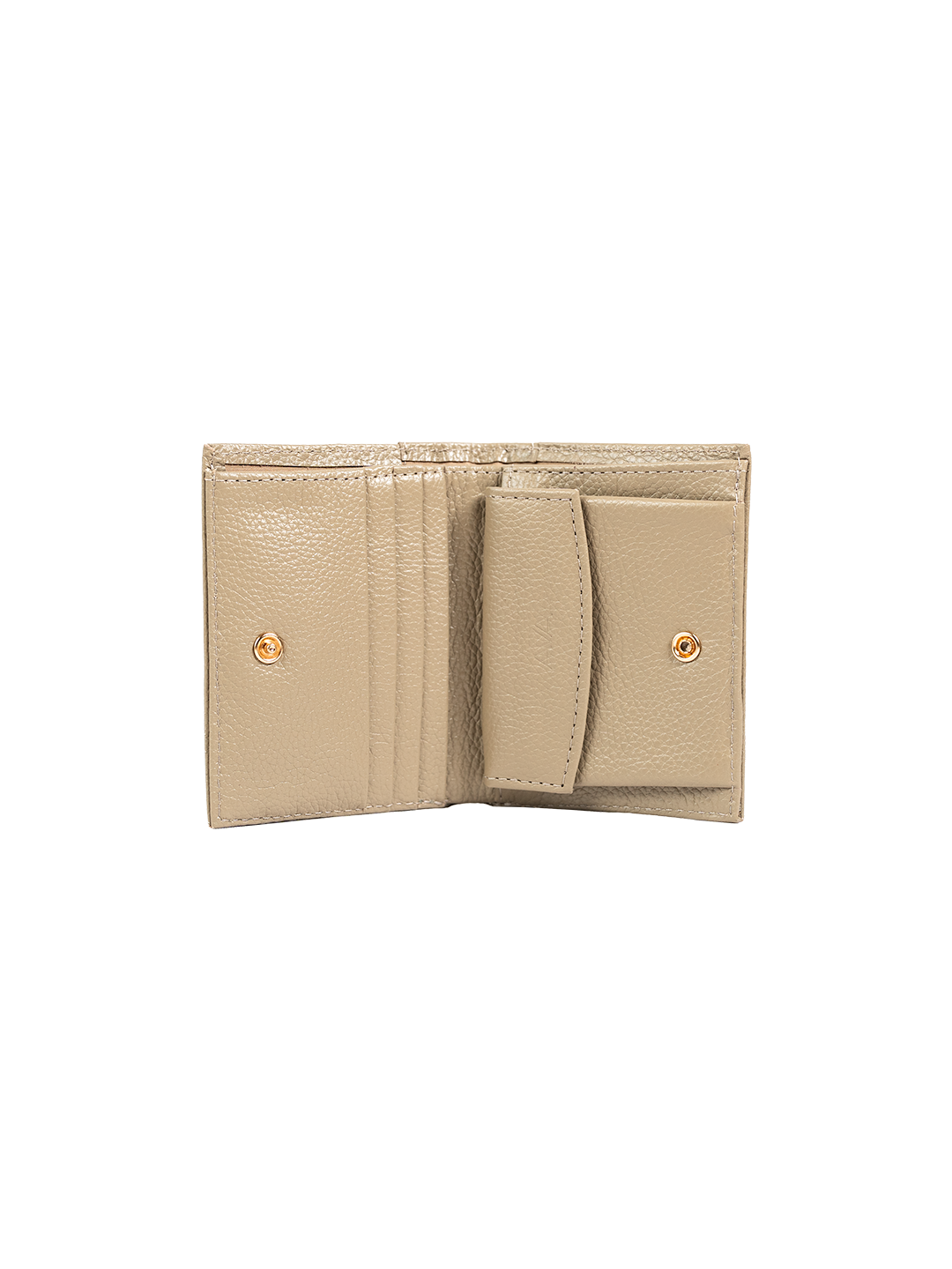 Carteira em Couro Khaki